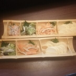 竹四点盛り